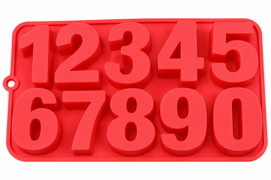 0-9 Number Chocolate Mould
