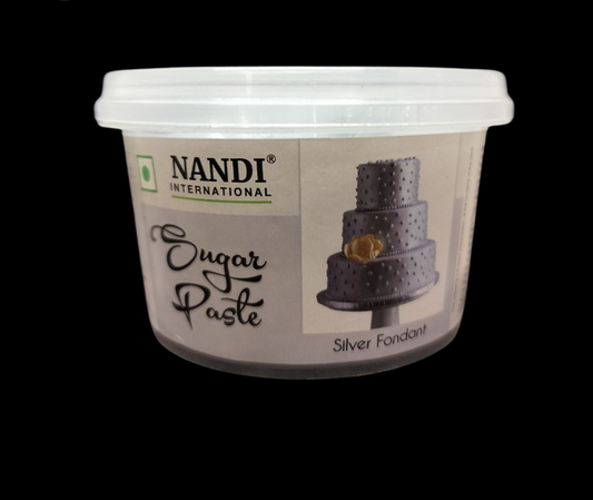 Nandi international Silver sugar Paste fondant 250g