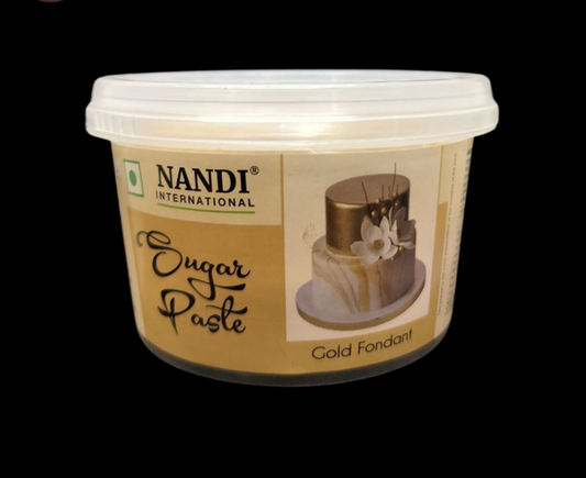 Nandi international Gold sugar Paste fondant 250g