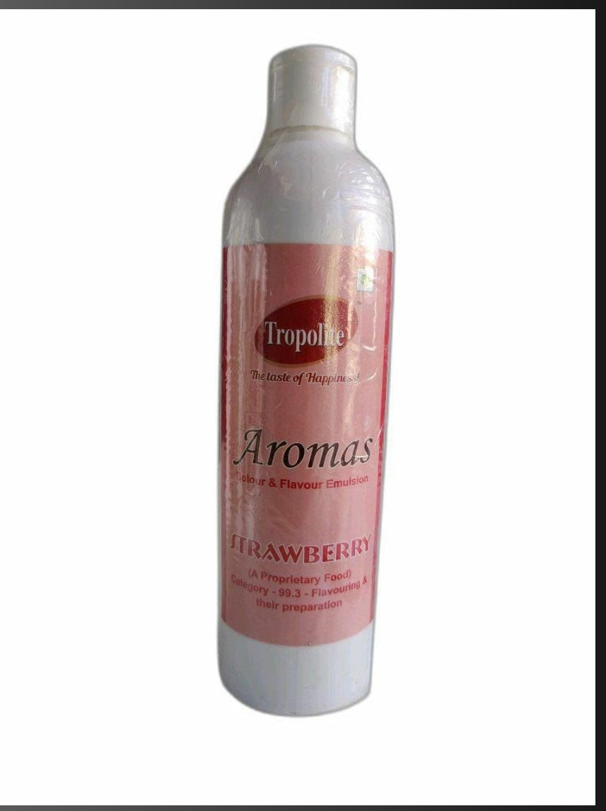 Tropolite Strawberry Aromas Colour & flavour emulsion 500 gm