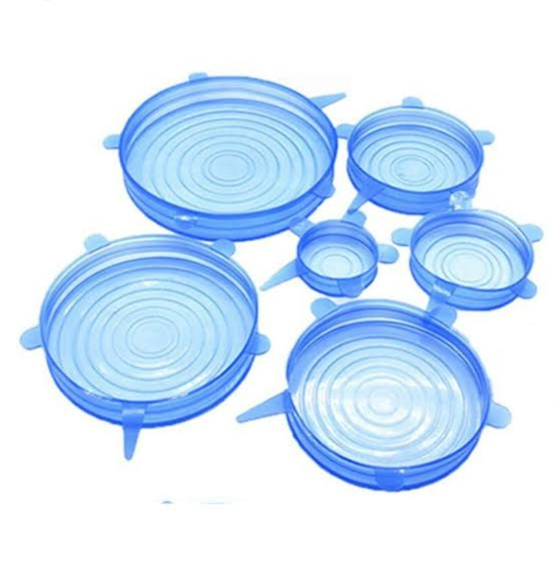 Reusable Flexible Round Covers Set of 6