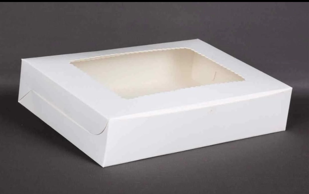 6 pc Brownie Box white colour