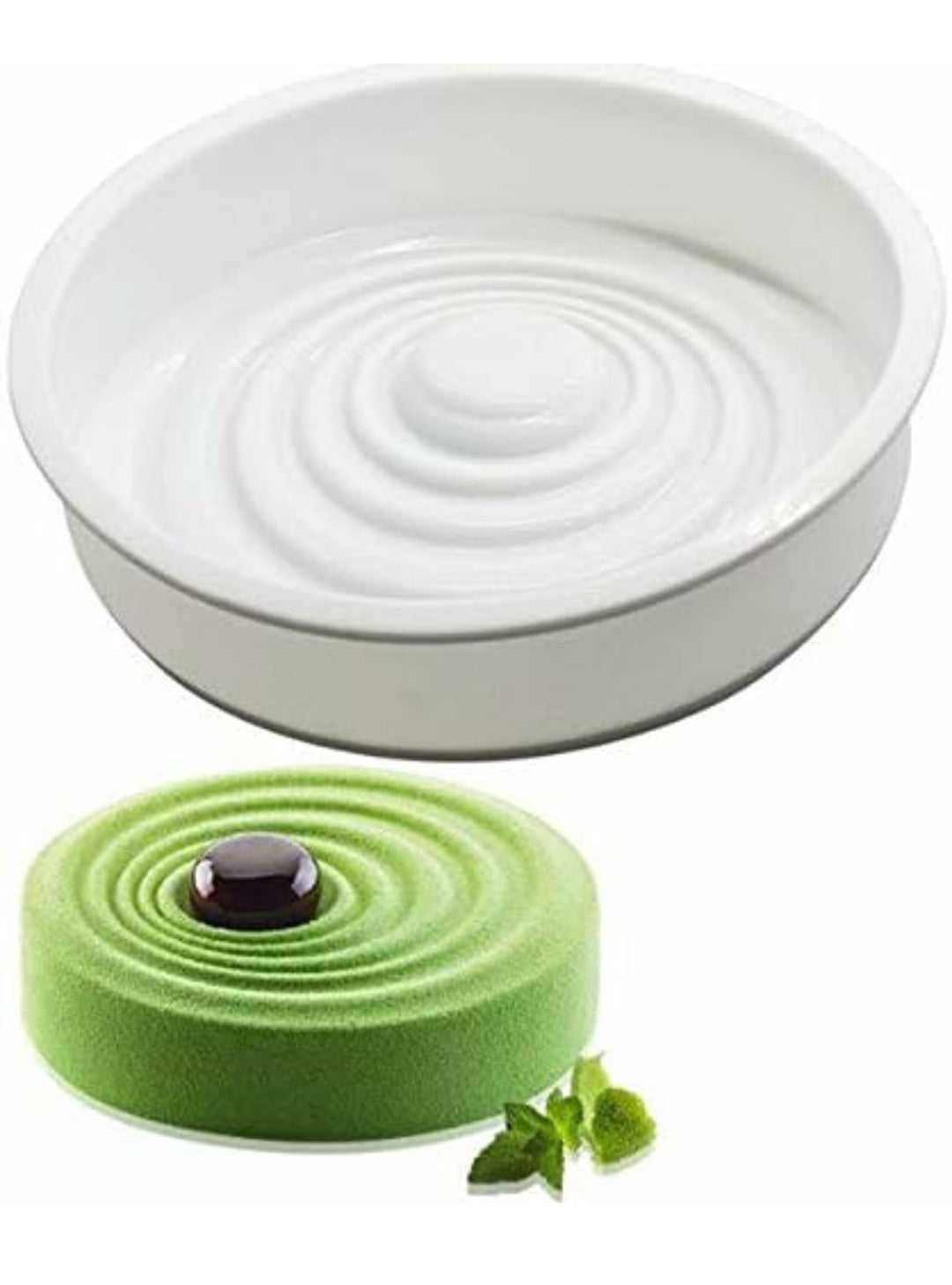 Round Silicon Cake Mould