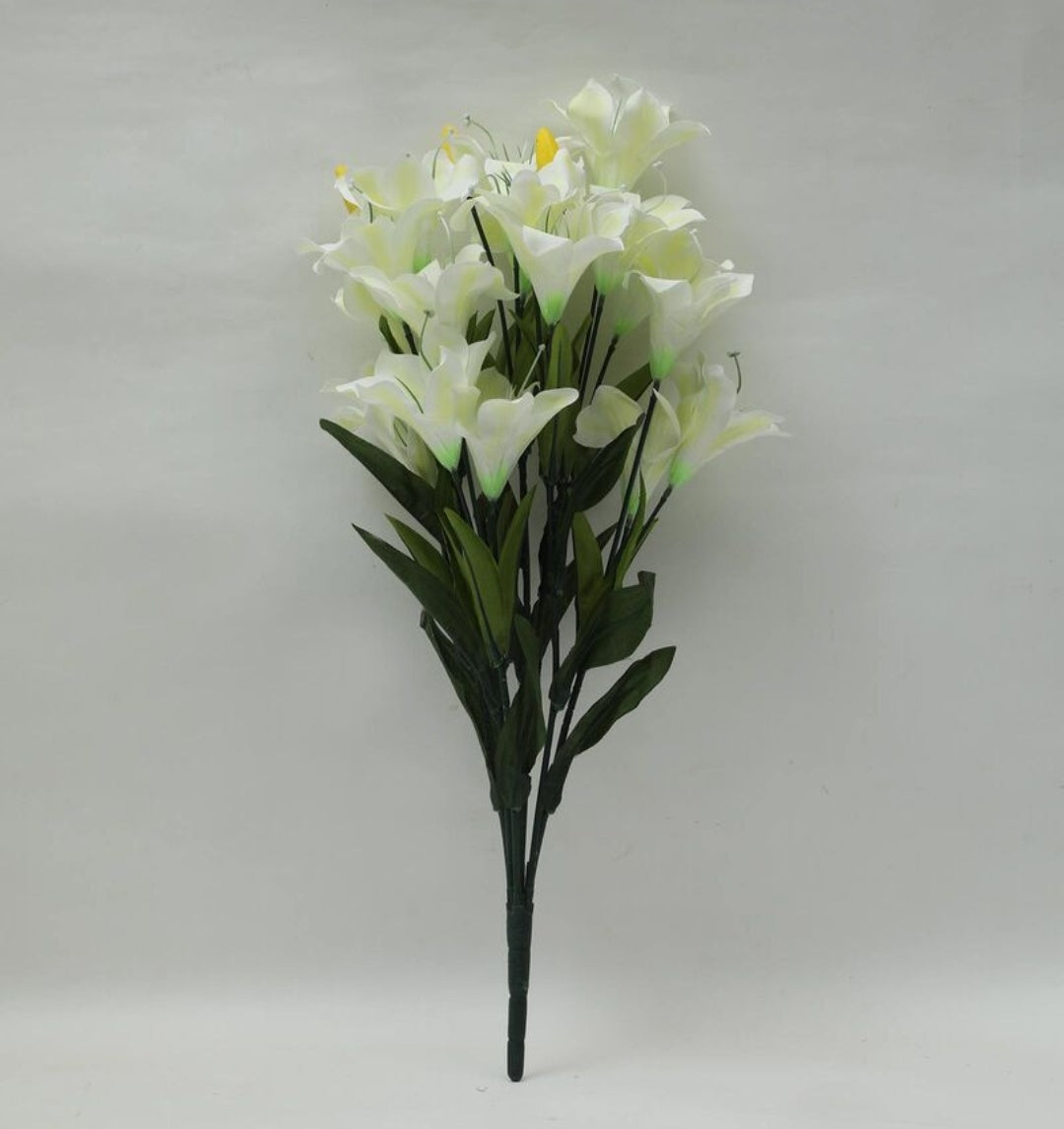 White Lily Flower Bouquet