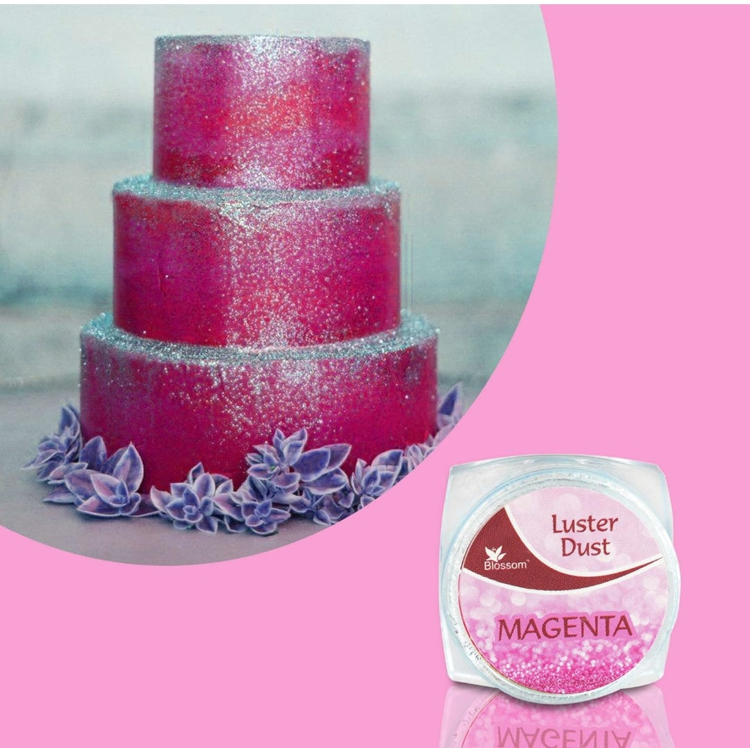 Blossom Magenta Luster Dust 4 gram