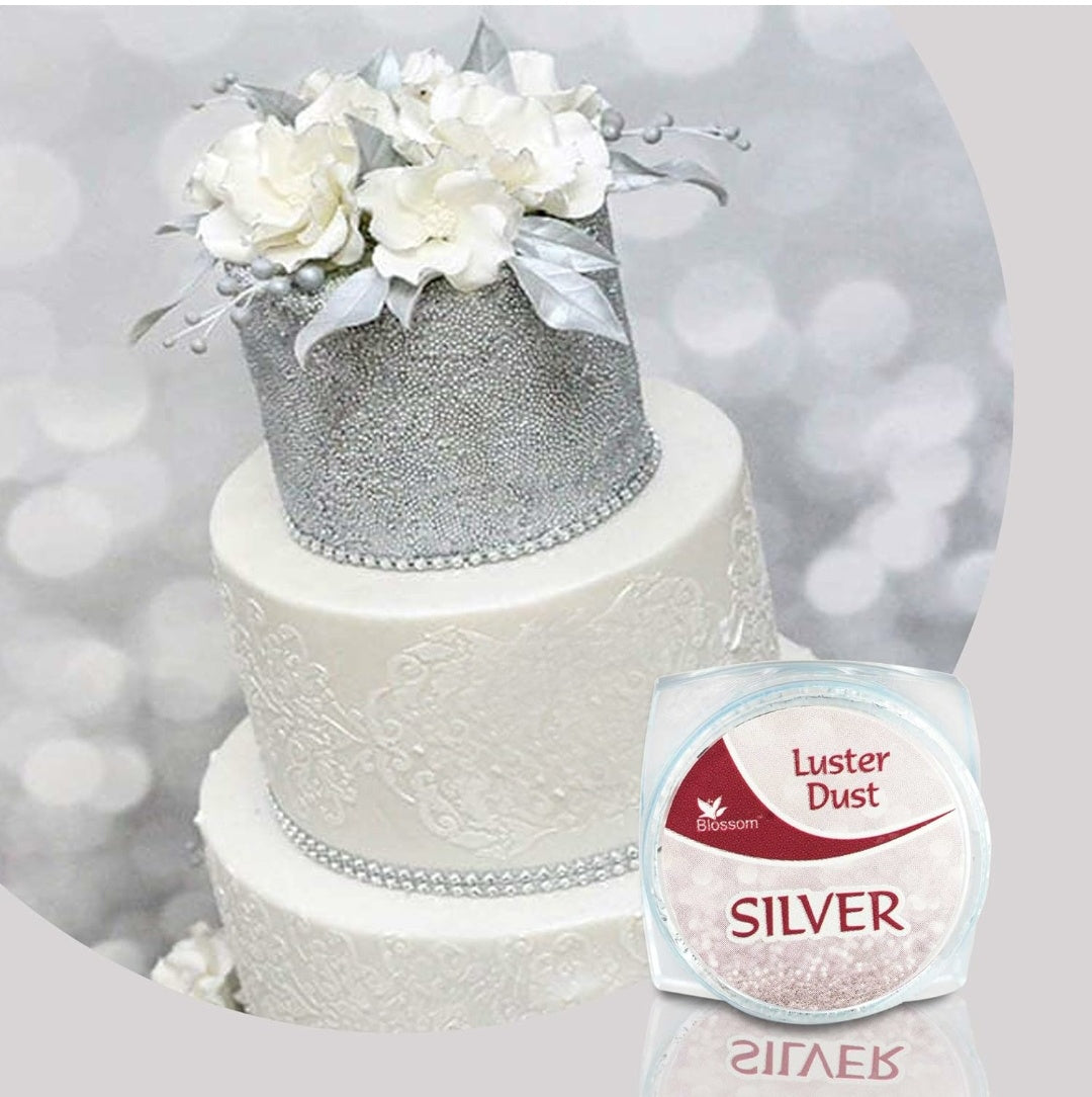 Blossom Silver Luster Dust 4 gram