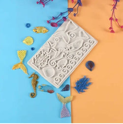 Sealife creature fondant mould