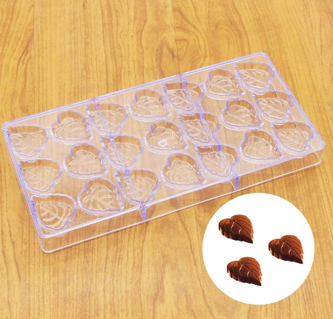 Poly carbonate chocolate mould 21 cavity