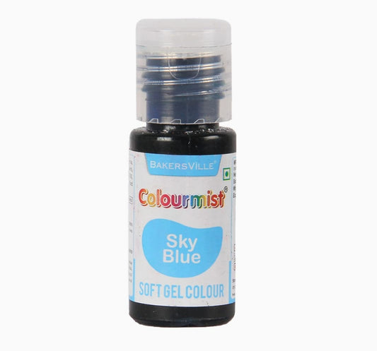 BakersVille Colourmist Sky Blue Soft  Gel Colour