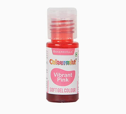 Bakersville colourmist Vibrant Pink Soft Gel Colour 20gm