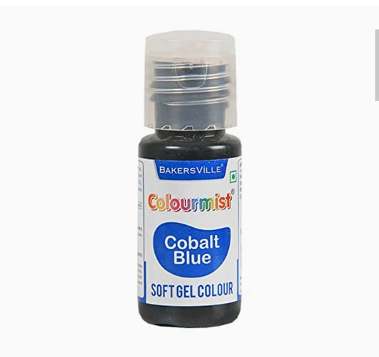 Bakersville colourmist Cobalt Blue Soft Gel Colour 20gm