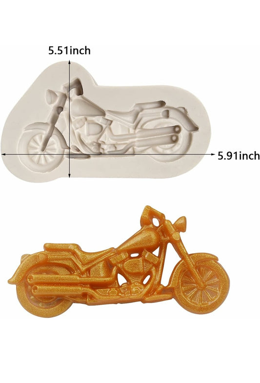 Motorcycle Fondant Molds Silicone