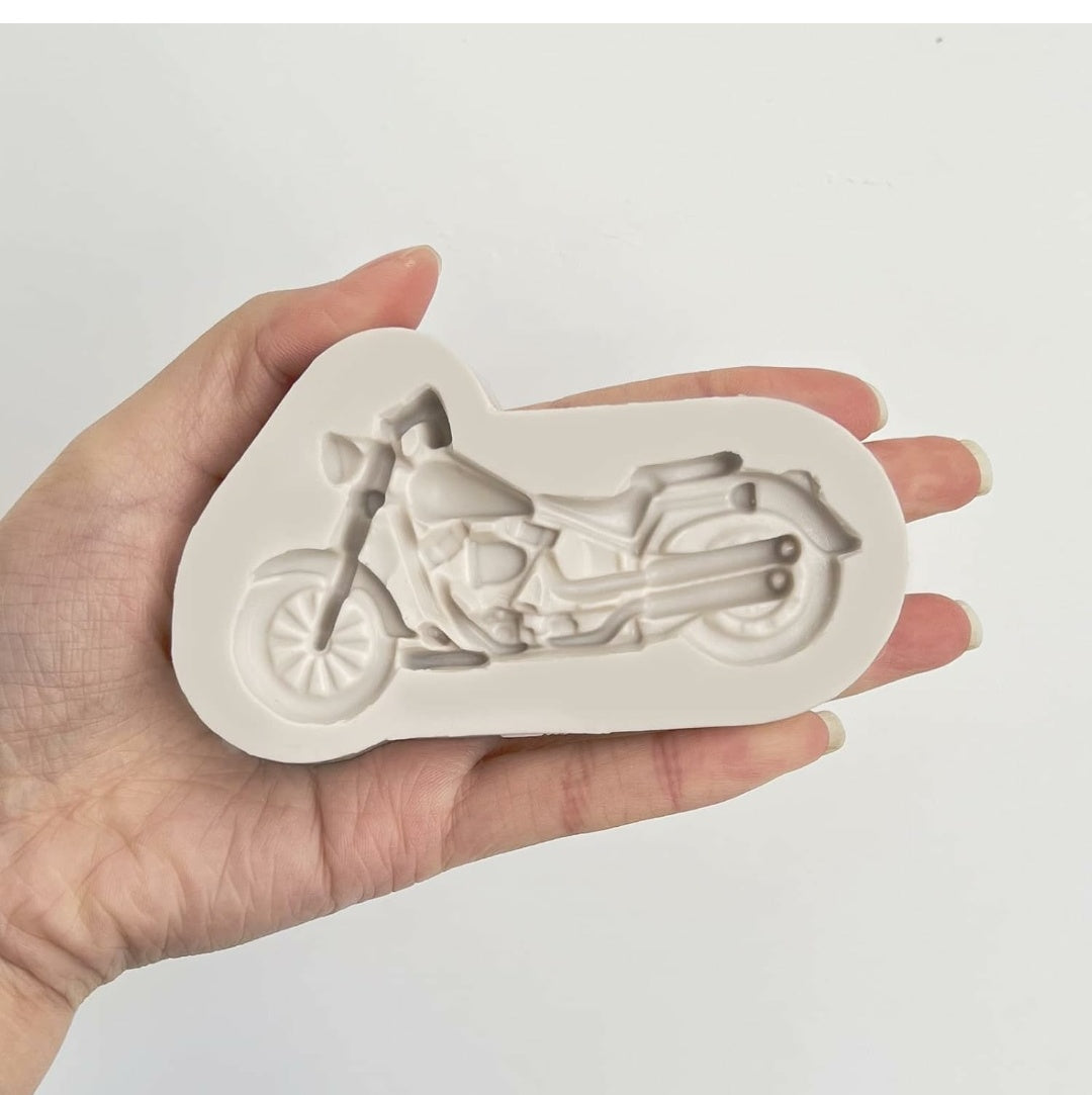 Motorcycle Fondant Molds Silicone