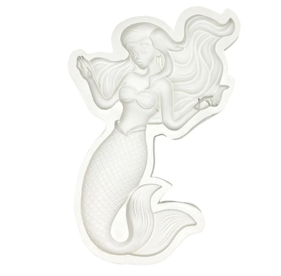 Mermaid silicone fondant  mould