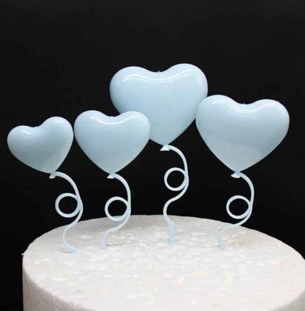 Heart Shape 3D Love cake decorating 4pcs