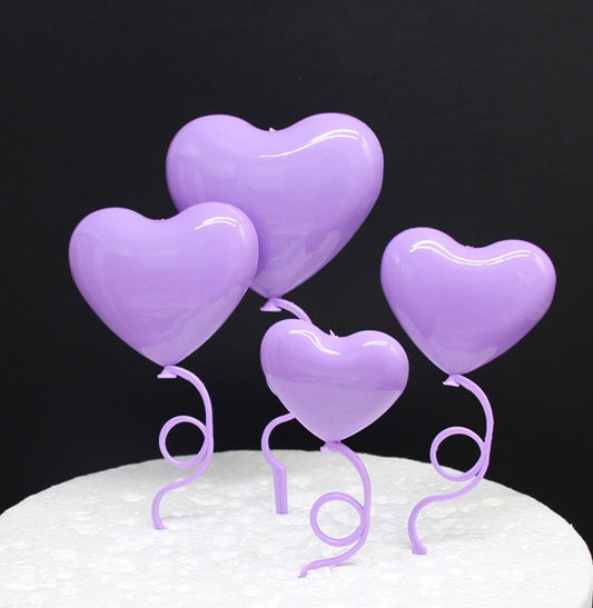 Heart Shape 3D Love cake decorating 4pcs