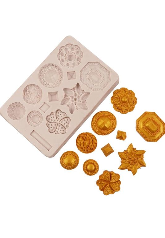 Jewelry Shaped Silicone Mold