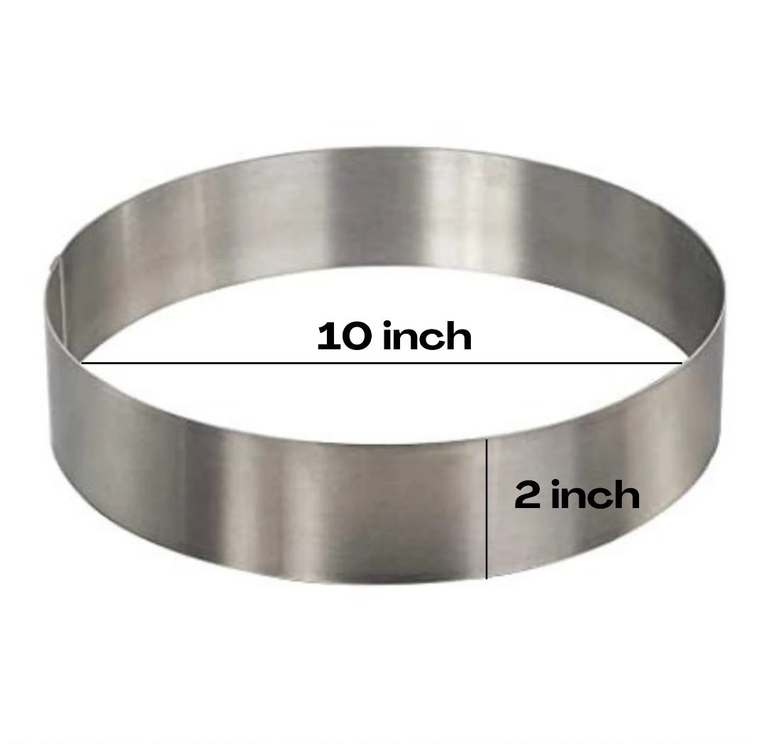 10 Inch Round Cake Ring