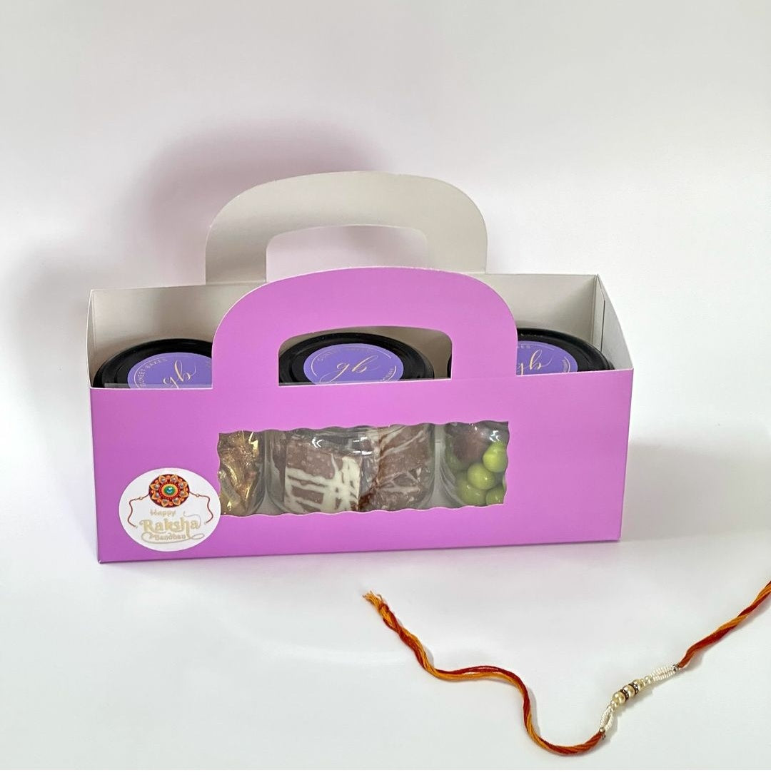 3 pc Jar Box size -10.5*4*4 inch Pack of 5
