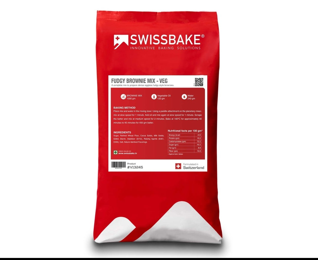 Swissbake Fudgy Brownie Mix 5Kg