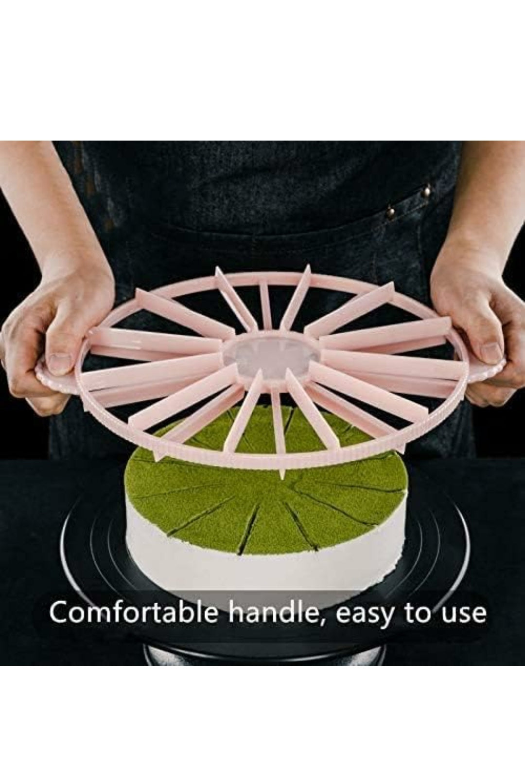 Cake Slice Pie Cake 10/12 Piece Equal Portion Marker size-27cm