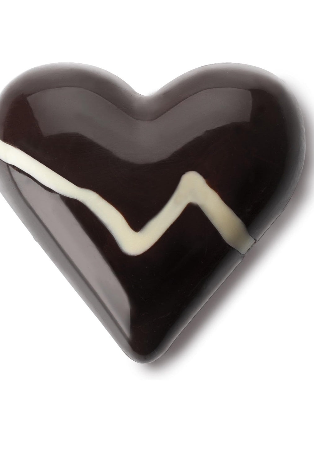 Heart Shape magnetic Chocolate Mould  Transparent                    Size -14-14cm