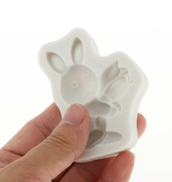 Rabbit silicon fondant mould
