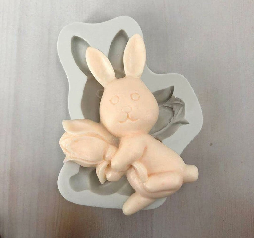 Rabbit silicon fondant mould