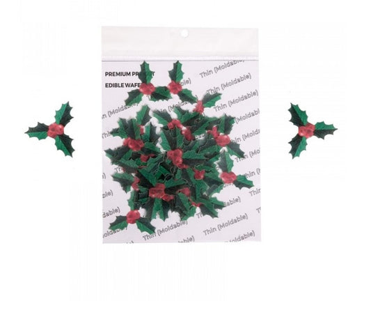 Edible Christmas Edible Waffer Paper Sheet pack of 28