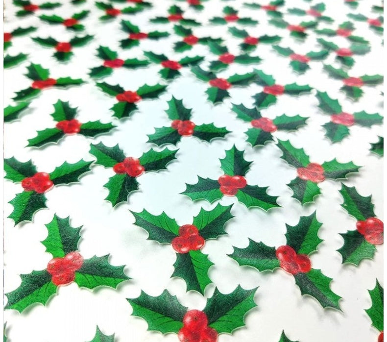 Edible Christmas Edible Waffer Paper Sheet pack of 28