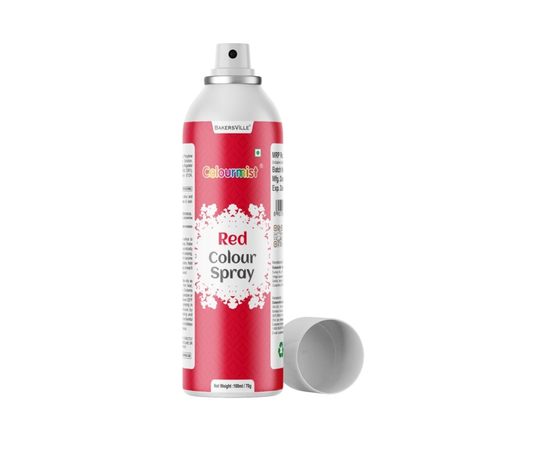 Bakersville Colourmist Red Colour Spray 70gm