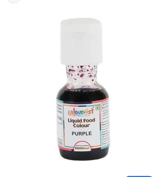 Bakersville Colourmist Purple Liquid Food Colour 20g