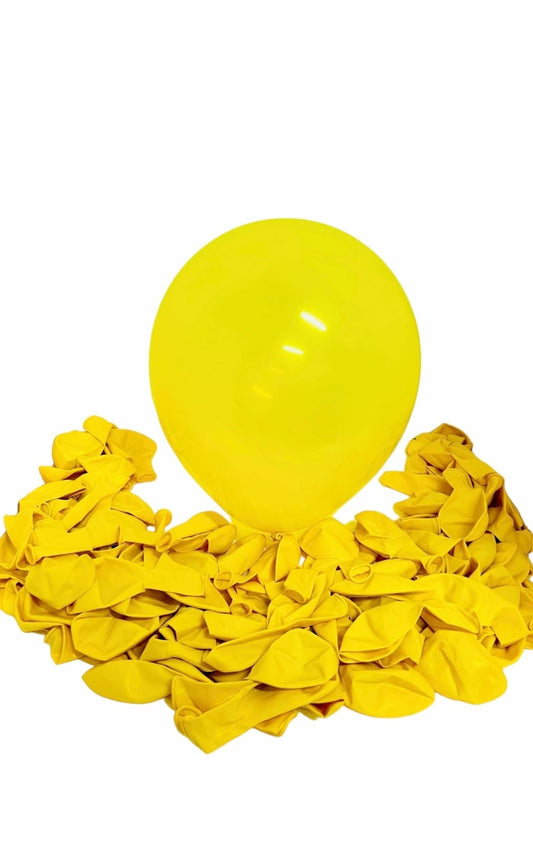 Yellow Balloons Pack Of 50