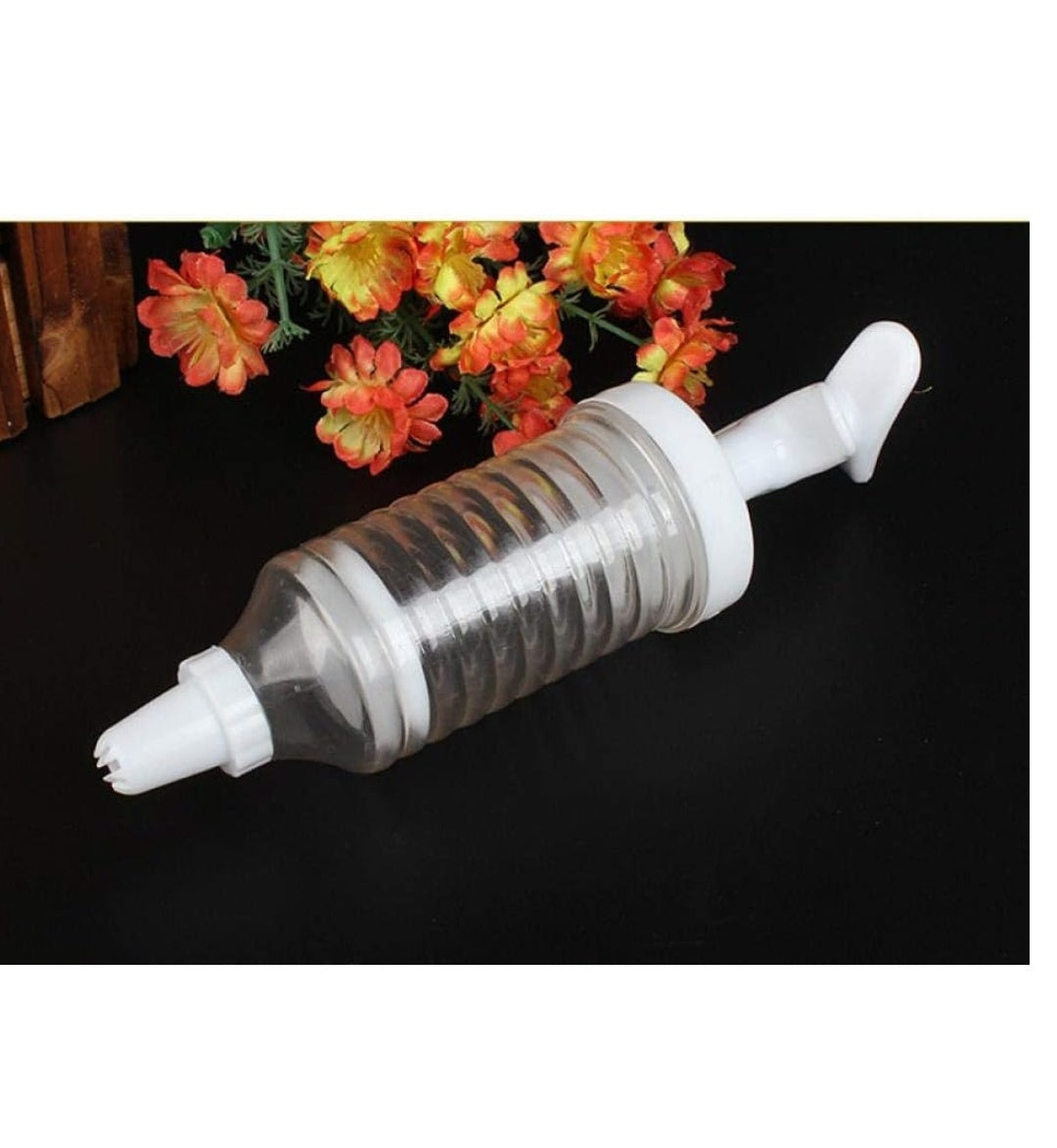 Cake Decorating Icing Piping Cream Syringe Tips 8 Nozzles Set Tool