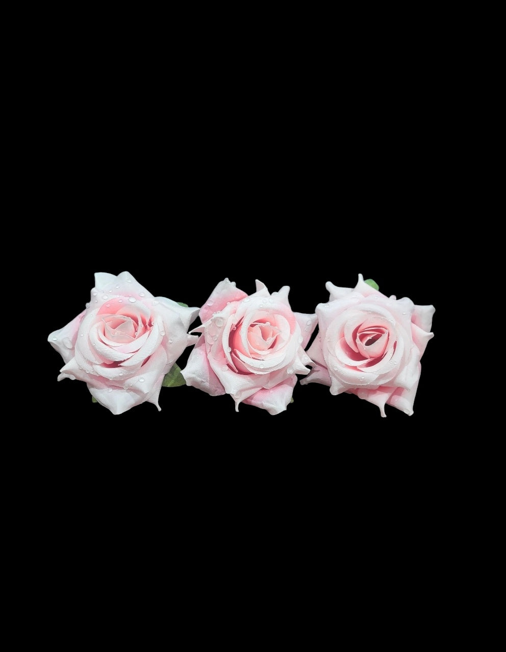 Artificial Pink Rose Flower Pack of 3