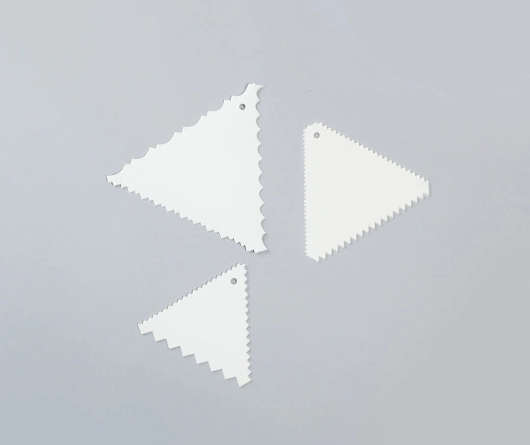 Triangle scrapper Set Of 3