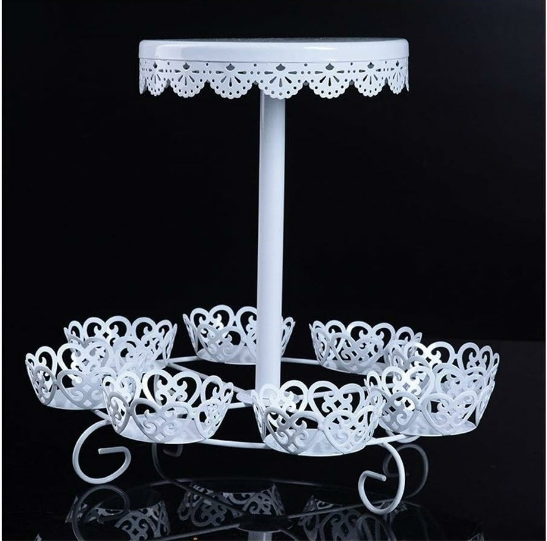 2-Tier Cupcake Stand