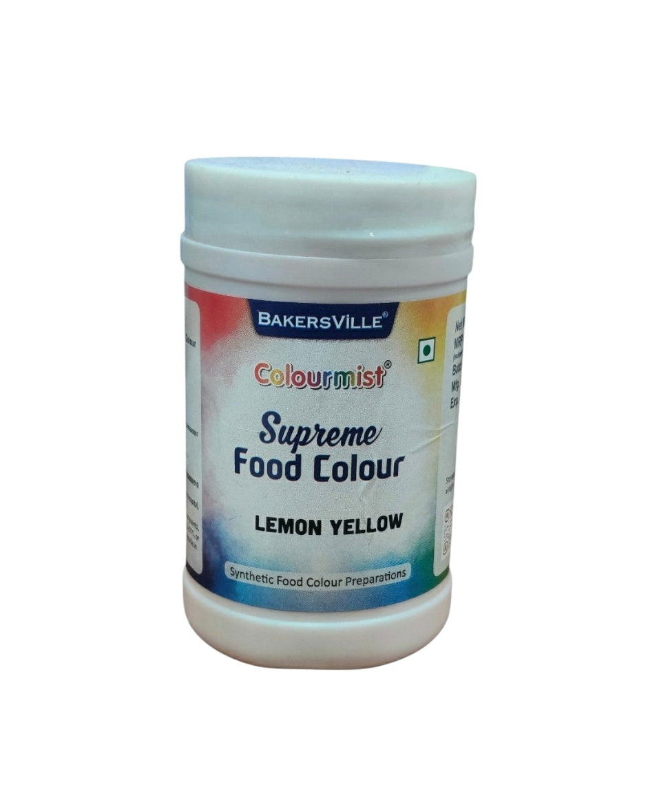 Bakersville Supreme Food Colour Lemon Yellow