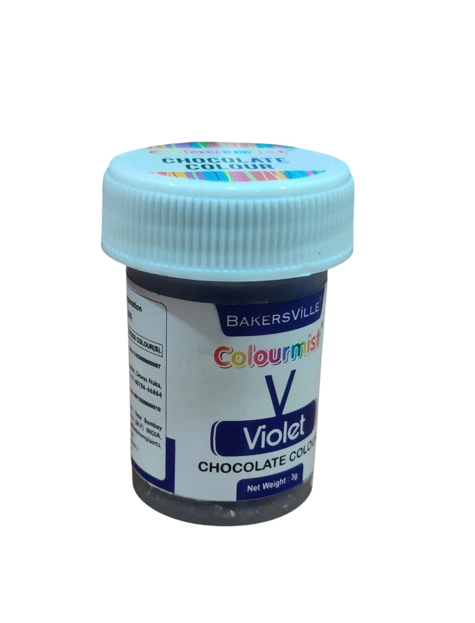 Bakersville Colourmist Violet Chocolate Colour 3g