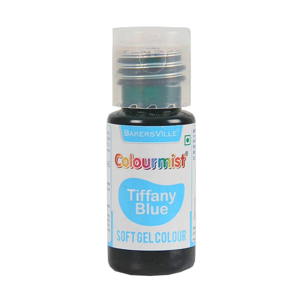 Bakersville Colourmist Tiffany Blue Soft Gel Colour 20 gm