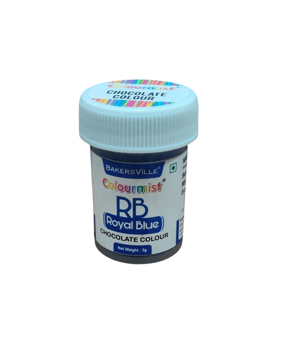 Bakersville Colourmist Royal Blue Chocolate Colour 3g