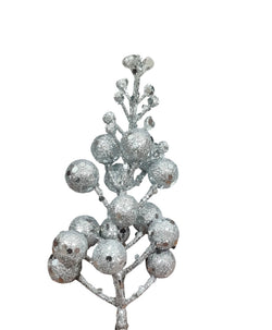 Silver Cherry Topper