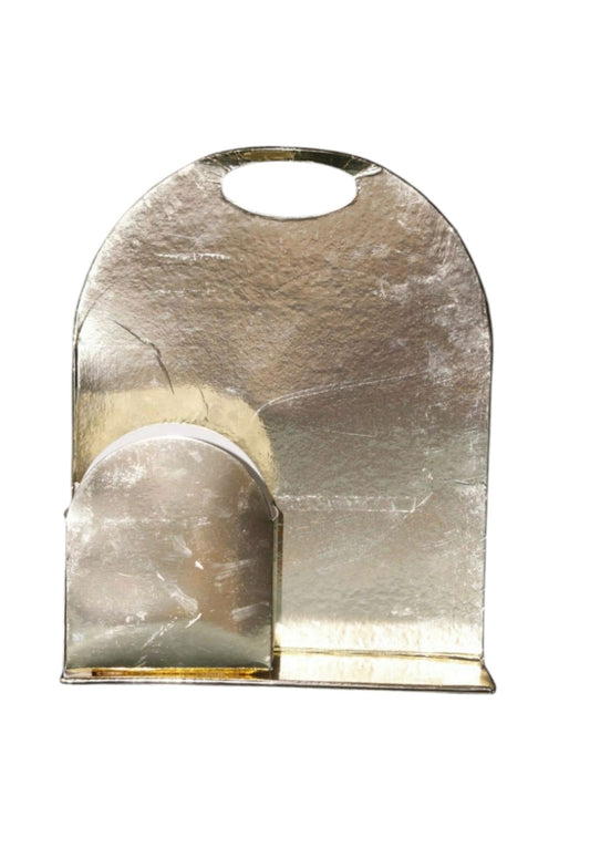 Foldable Golden Cake Hamper Stand