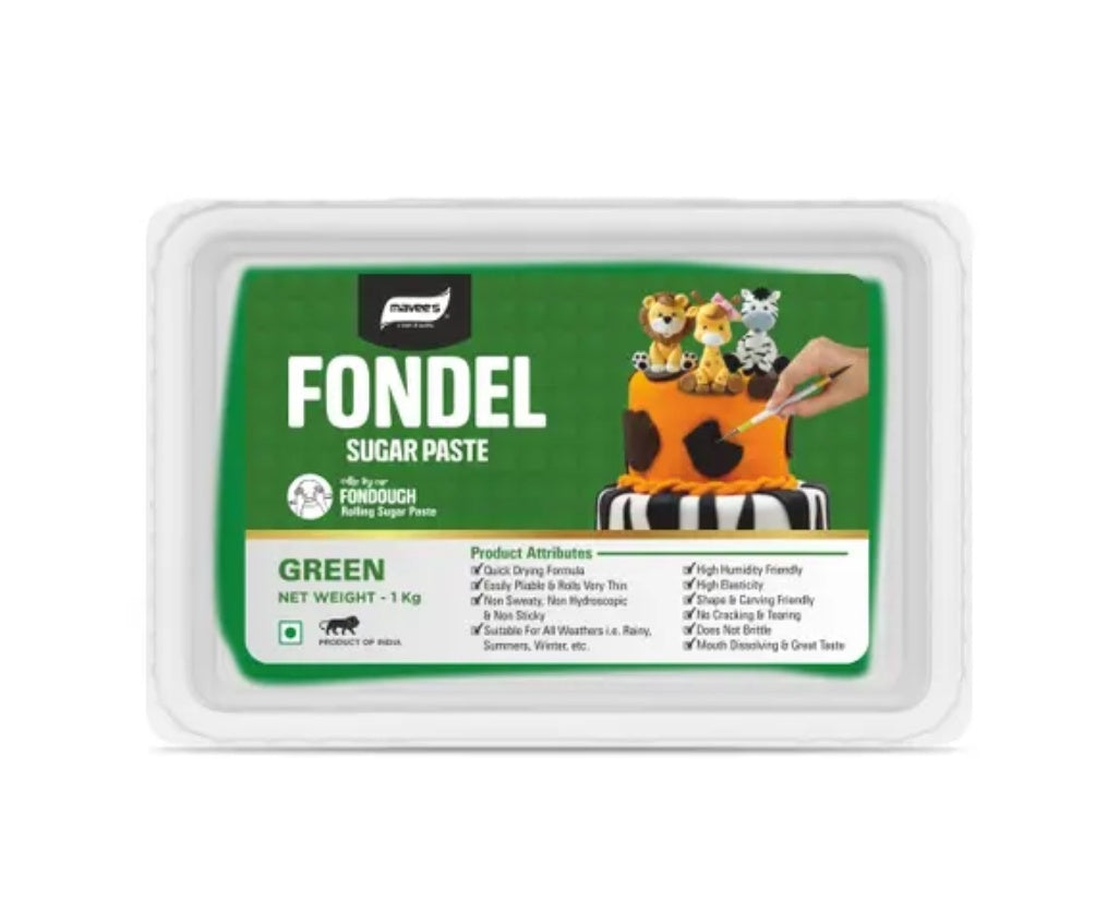 Pinak Green Sugar Paste Fondant