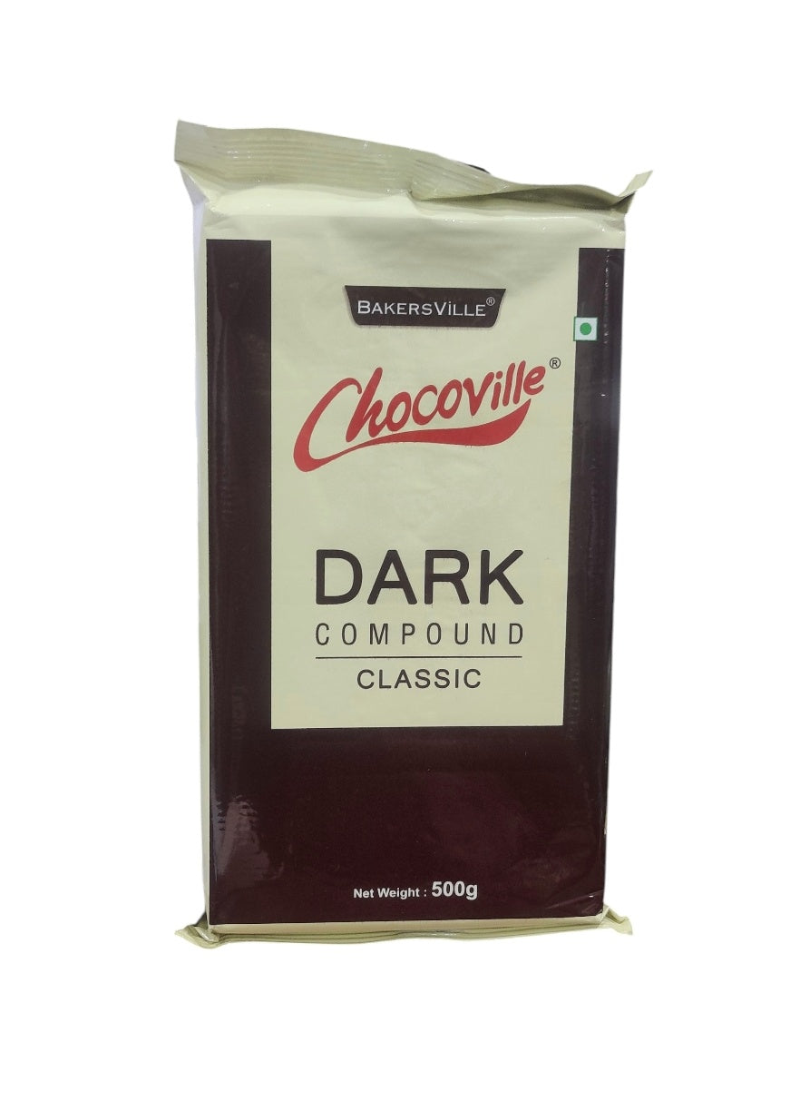 Bakersville Chocoville Dark Compound Classic 500gm