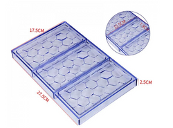 Hexagon Chocolate Bar Polycarbonate Mould