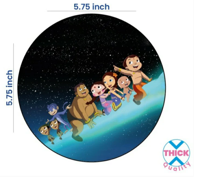 Tastycraft (Chhota Bheem )  theme Edible Precut Wafer sheet (EWC-110)