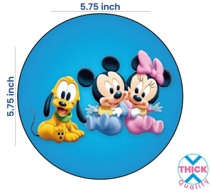 Tastycraft (Mickey Mouse )  theme Edible Precut Wafer sheet (EWC-126)