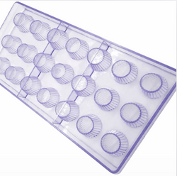 21 Cavity Chocolate Cup Polycarbonate Mould