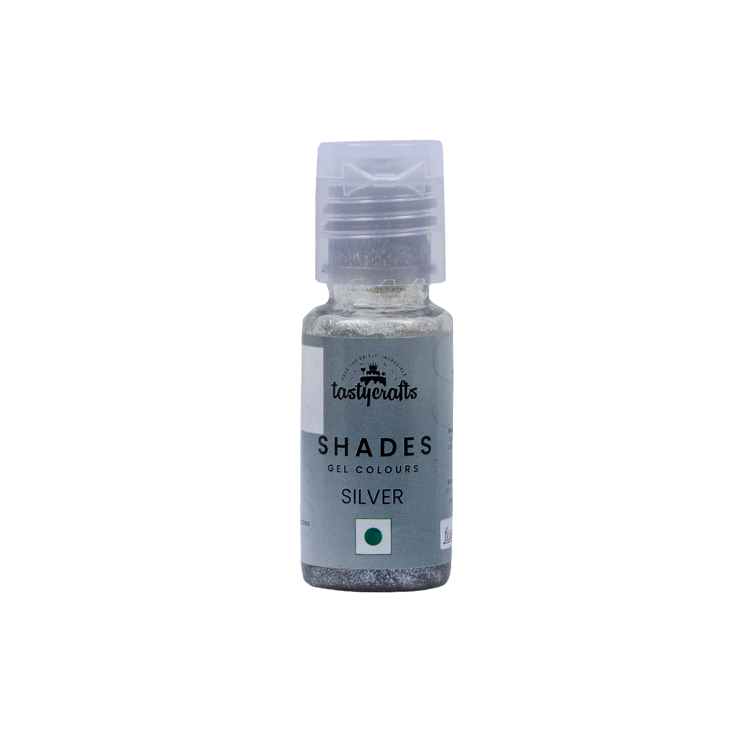 Tastycrafts Silver Gel Colour 20 gm